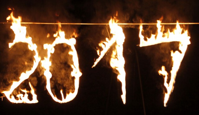 Unsere brennende 2017