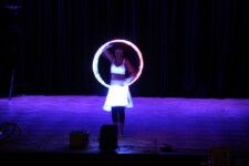 LED-Show im Künstlerhaus München