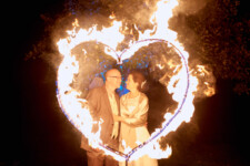 Feuerherz zur Hochzeit