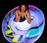 Lichtshow mit dem Hulahoopreifen